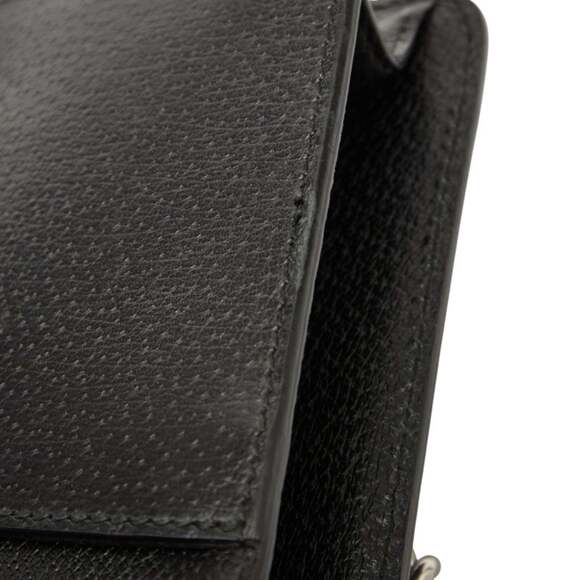 GUCCI Black Leather Shoulder Bag - Picture 9 of 12